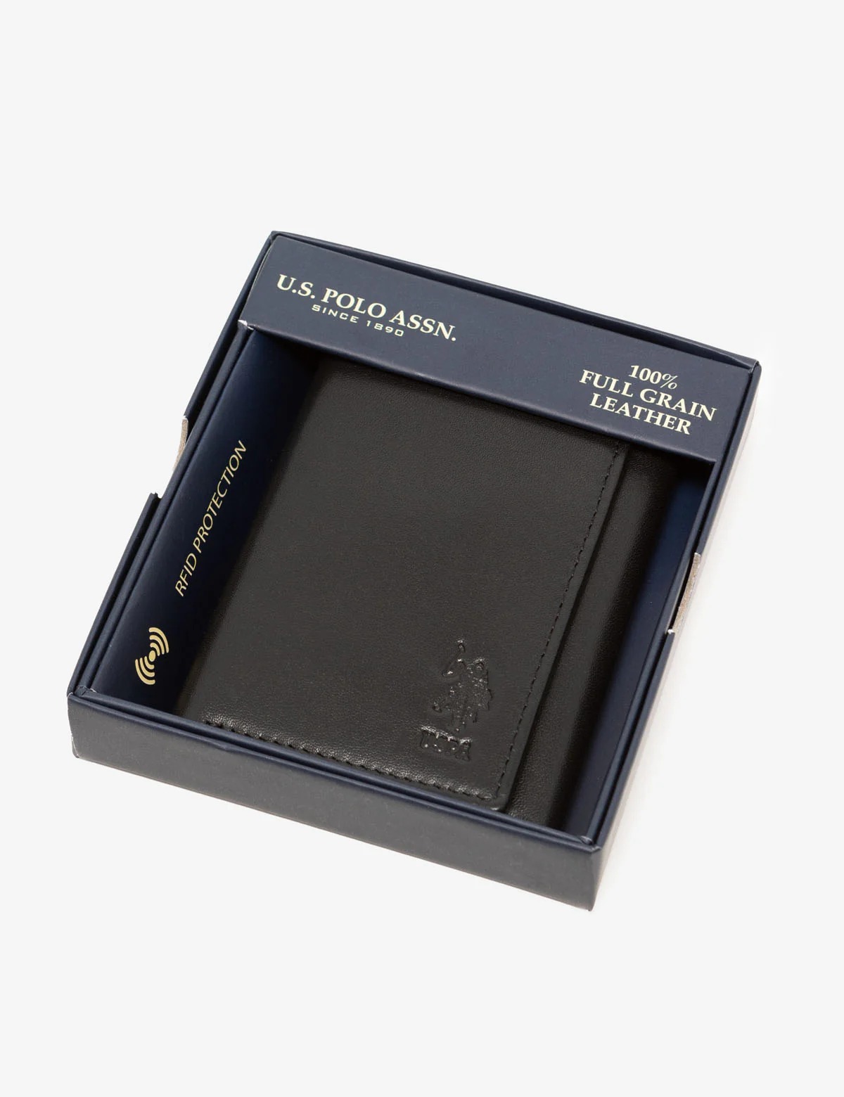 【現貨】U.S. POLO ASSN LL071616 男士皮夾(黑色)(27A275-AA00A)
