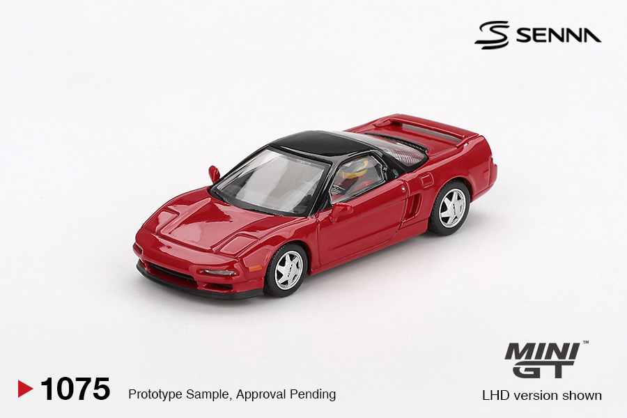 【預訂】Mini GT 1075 Honda NS-X Prototype Midship Sports 1989 Ayrton Senna w/ Figure
