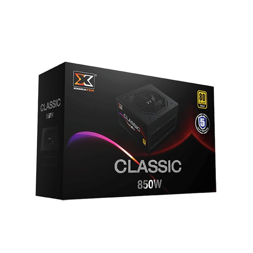 Xigmatek 富鈞 Classic 850W 80+金牌 電源供應器POWER