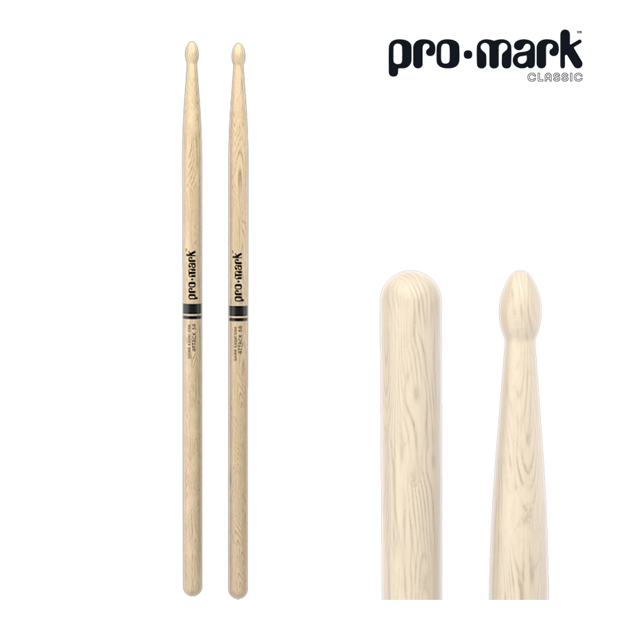 ProMark Classic Attack 5A 鼓棒 5A 白橡木 PW5AW