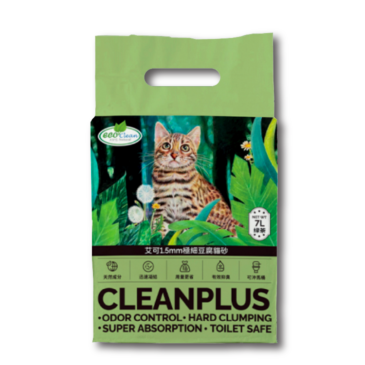 Neo Cat丨極幼細豆腐貓砂 (綠茶味) 7L (ECO-6881)