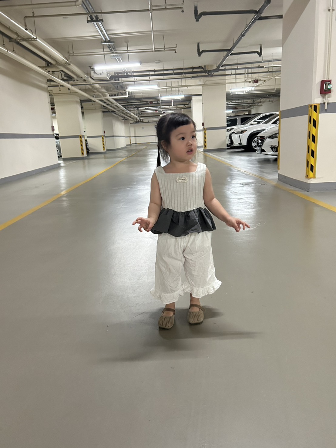 百搭日系七分褲