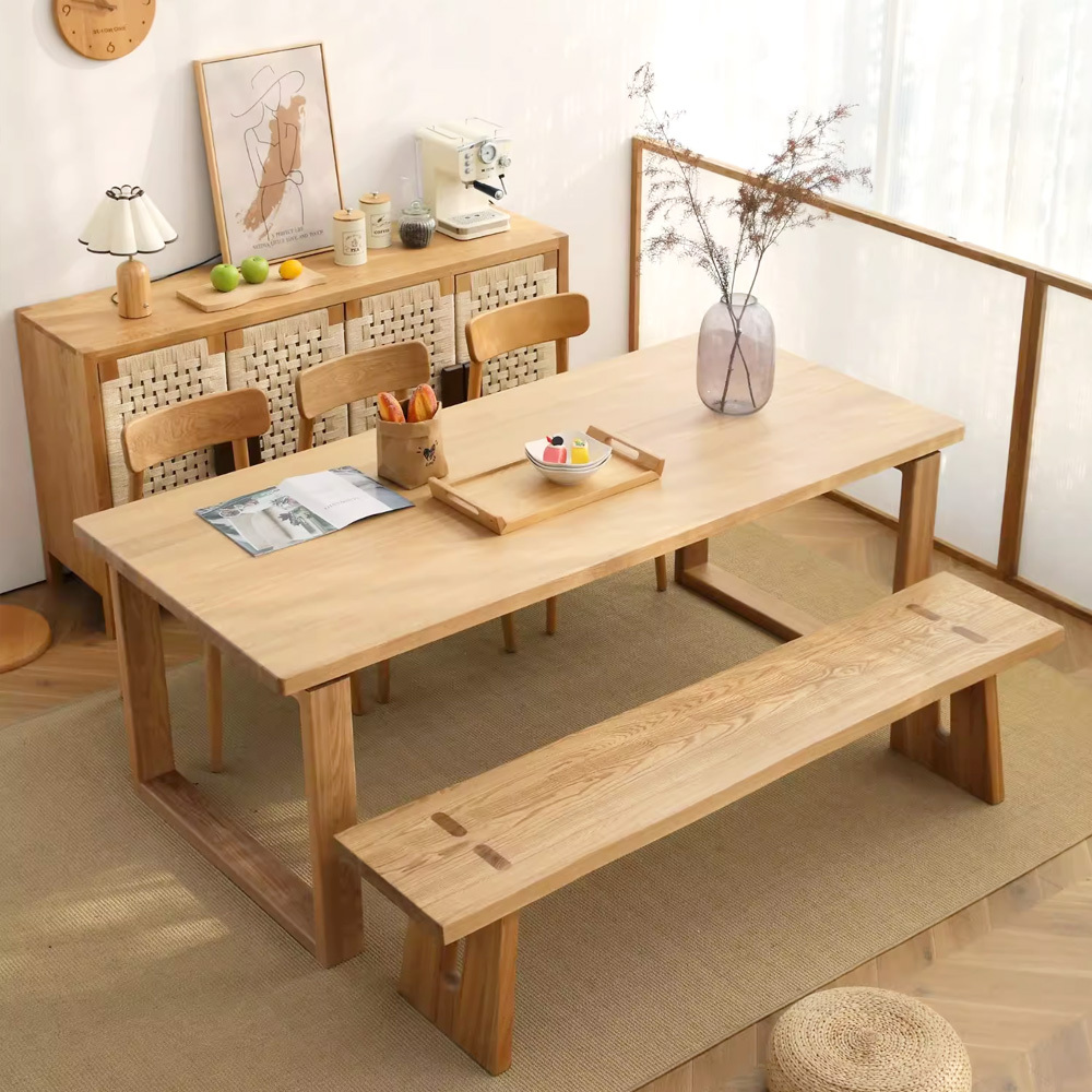 〖特惠款〗回形實木長桌 FP-0104