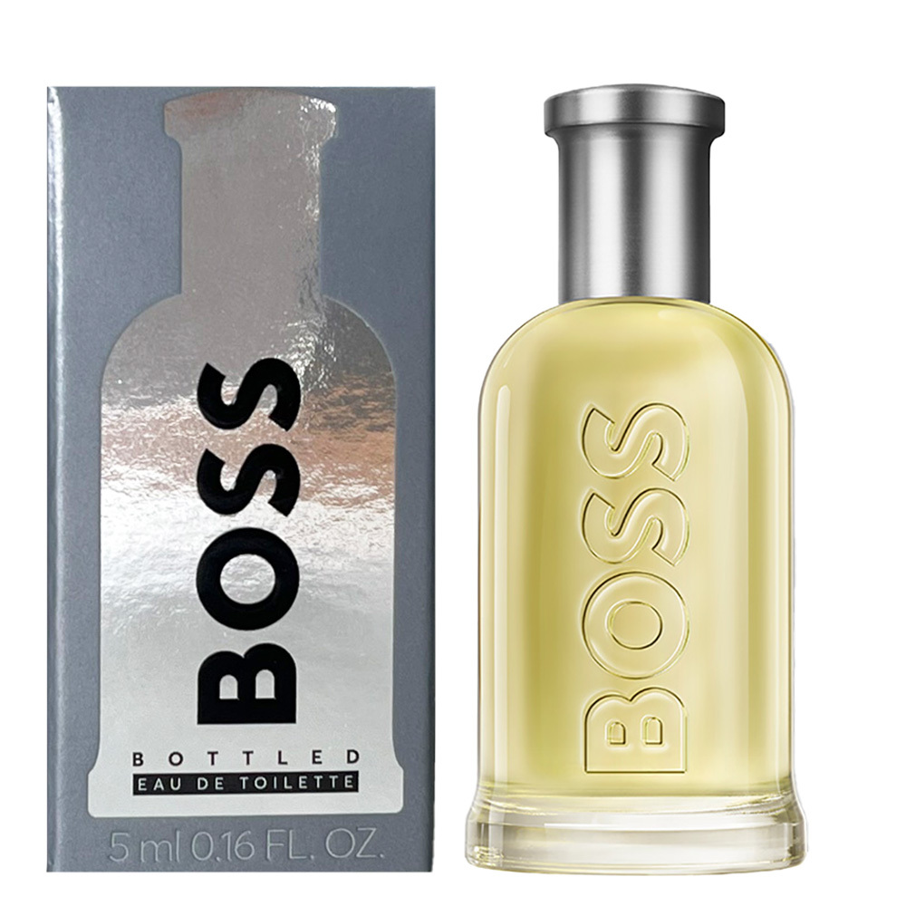 HUGO BOSS BOTTLED 自信男性淡香水5ml 小香
