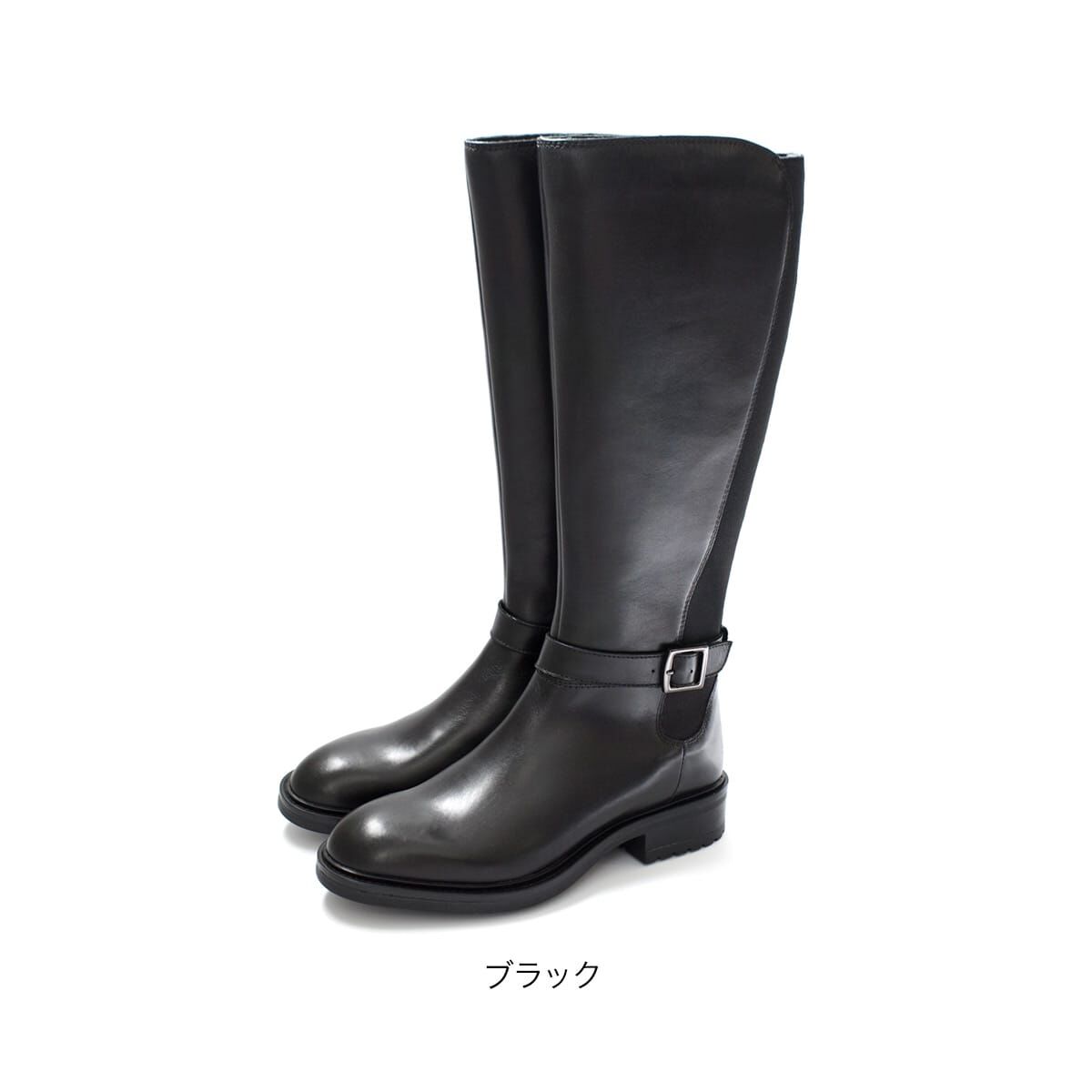 女王風範 真皮腰帶設計長靴【PO-CR66】