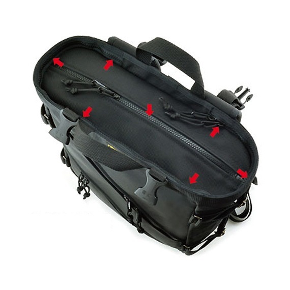 VanNuys D566 Double Zipper Tote Backpack