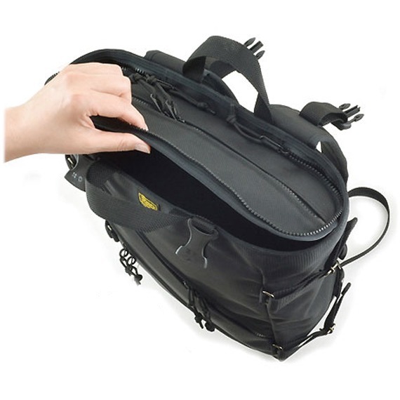 VanNuys D566 Double Zipper Tote Backpack