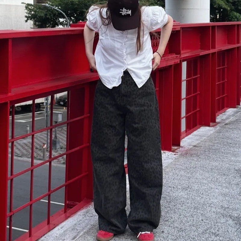 <熱銷破500🔥> 衣櫃裡一定要有的 質感豹紋褲