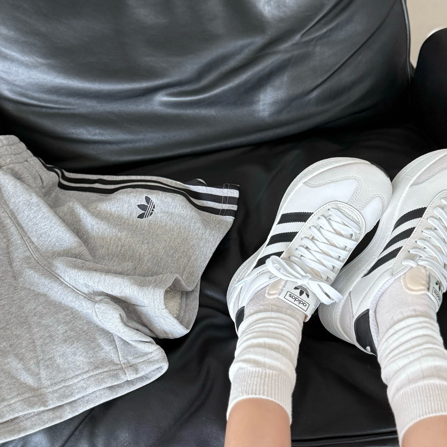 Adidas City RNR 白色 白黑 Boost 增高 厚底 男女 基本款 JI0831