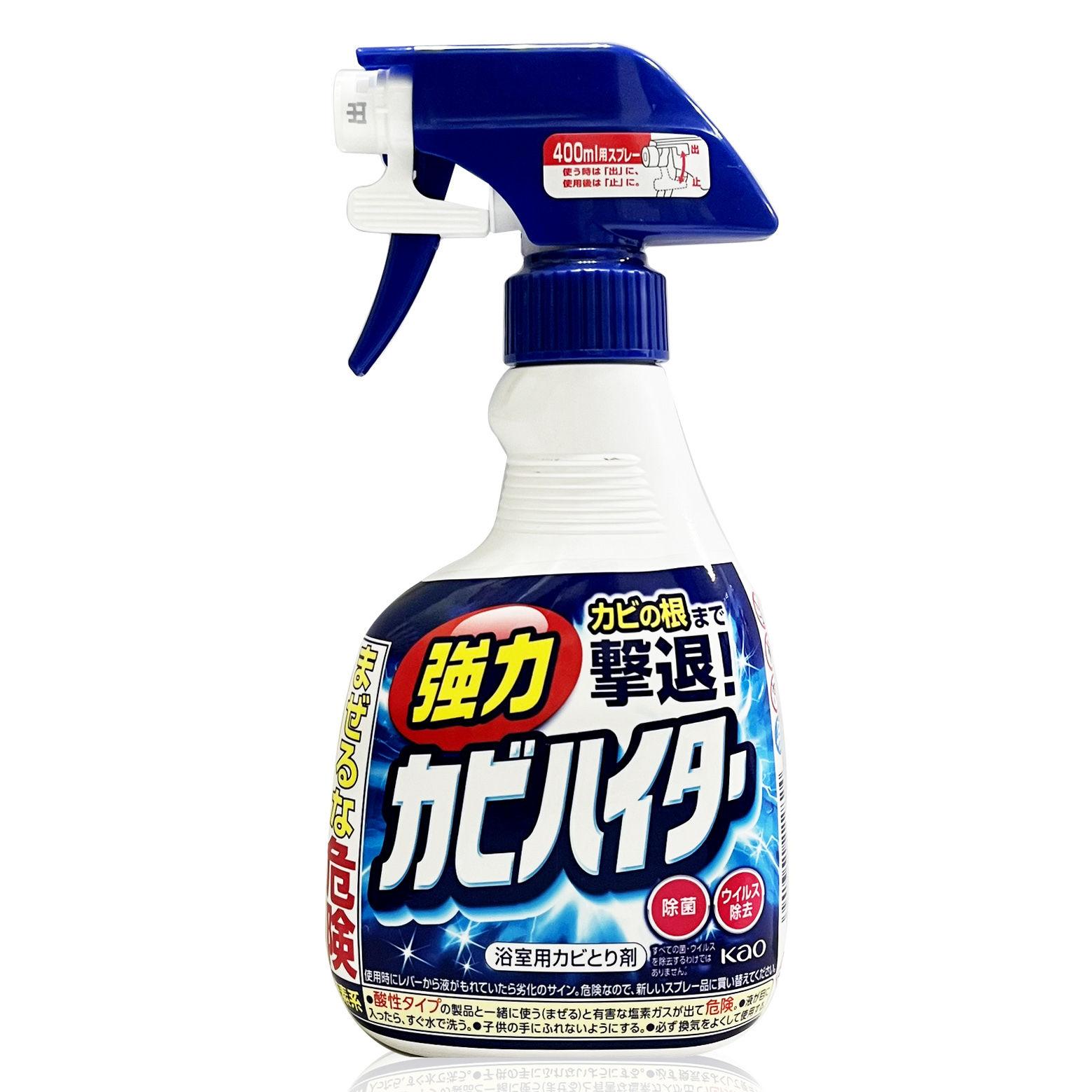 日本Kao浴室泡沫漂白清潔劑400ml