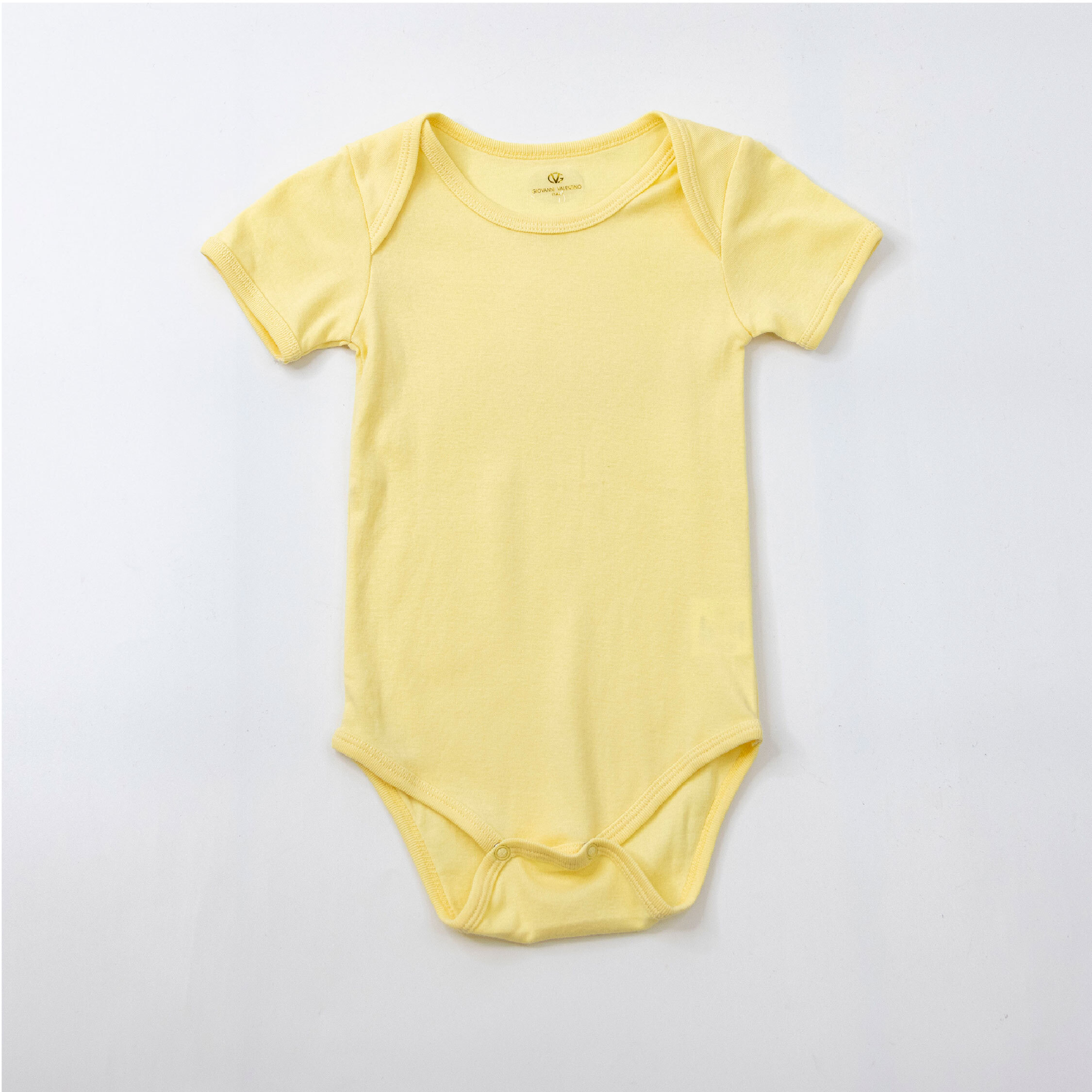 ☆二件優惠組合☆范侖鐵諾【90CM】MIT藍黃純棉包屁衣