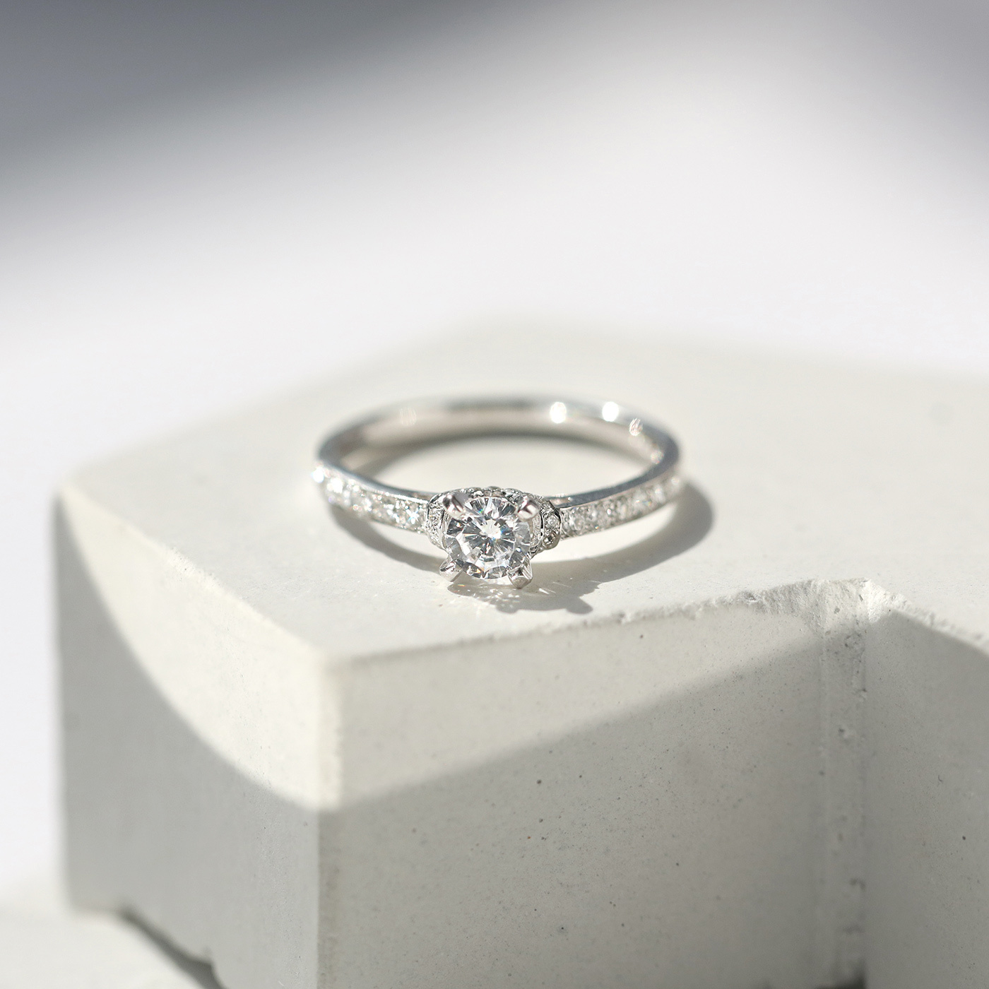 永夜之戀 — GIA30分鑽石戒指