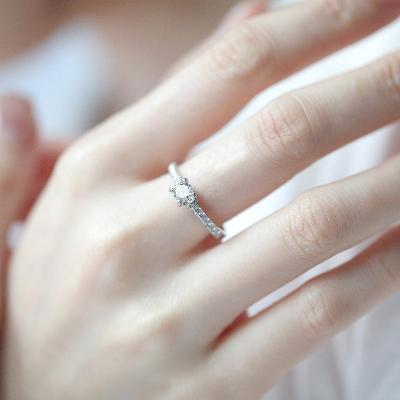 永夜之戀 — GIA30分鑽石戒指