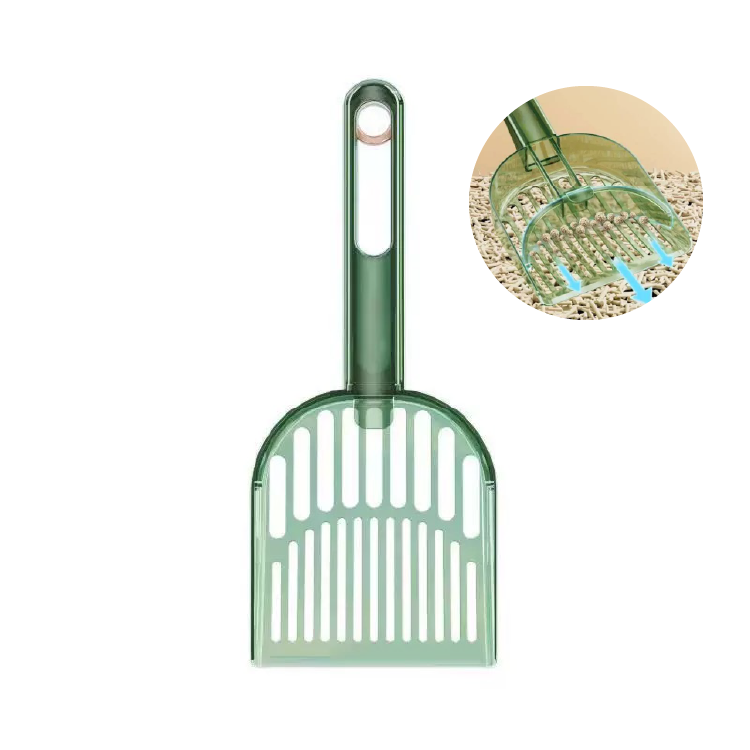 分隔推拉慳砂 貓砂鏟 (白色 / 綠色 / 灰色）