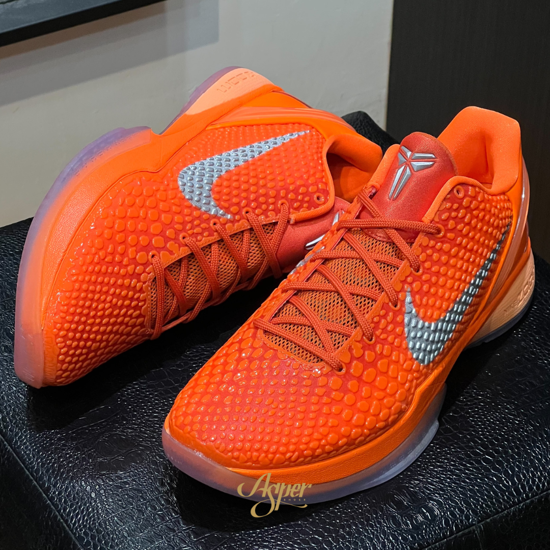 NIKE Zoom Kobe 6 Protro 'WNBA' 橘色 水晶底 籃球鞋 男鞋 IH1871-800