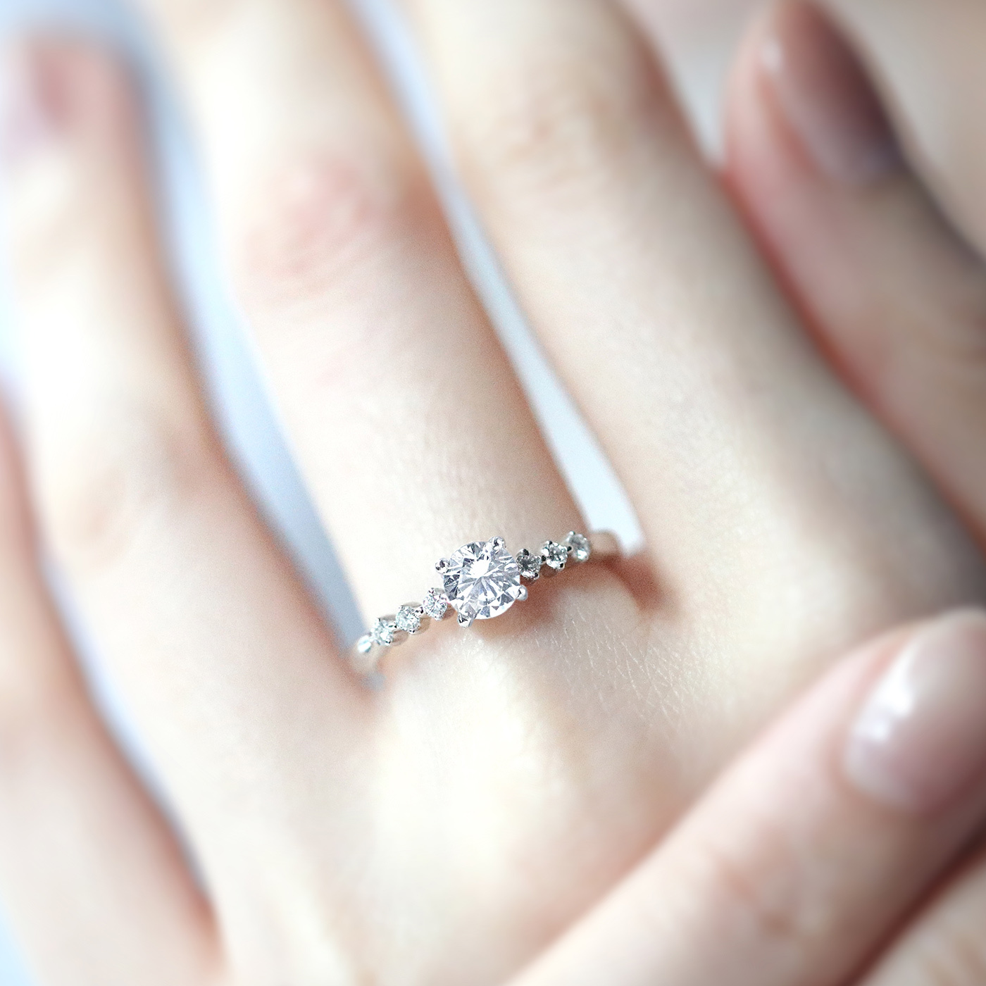 霧境星河 － GIA50分鑽石戒指