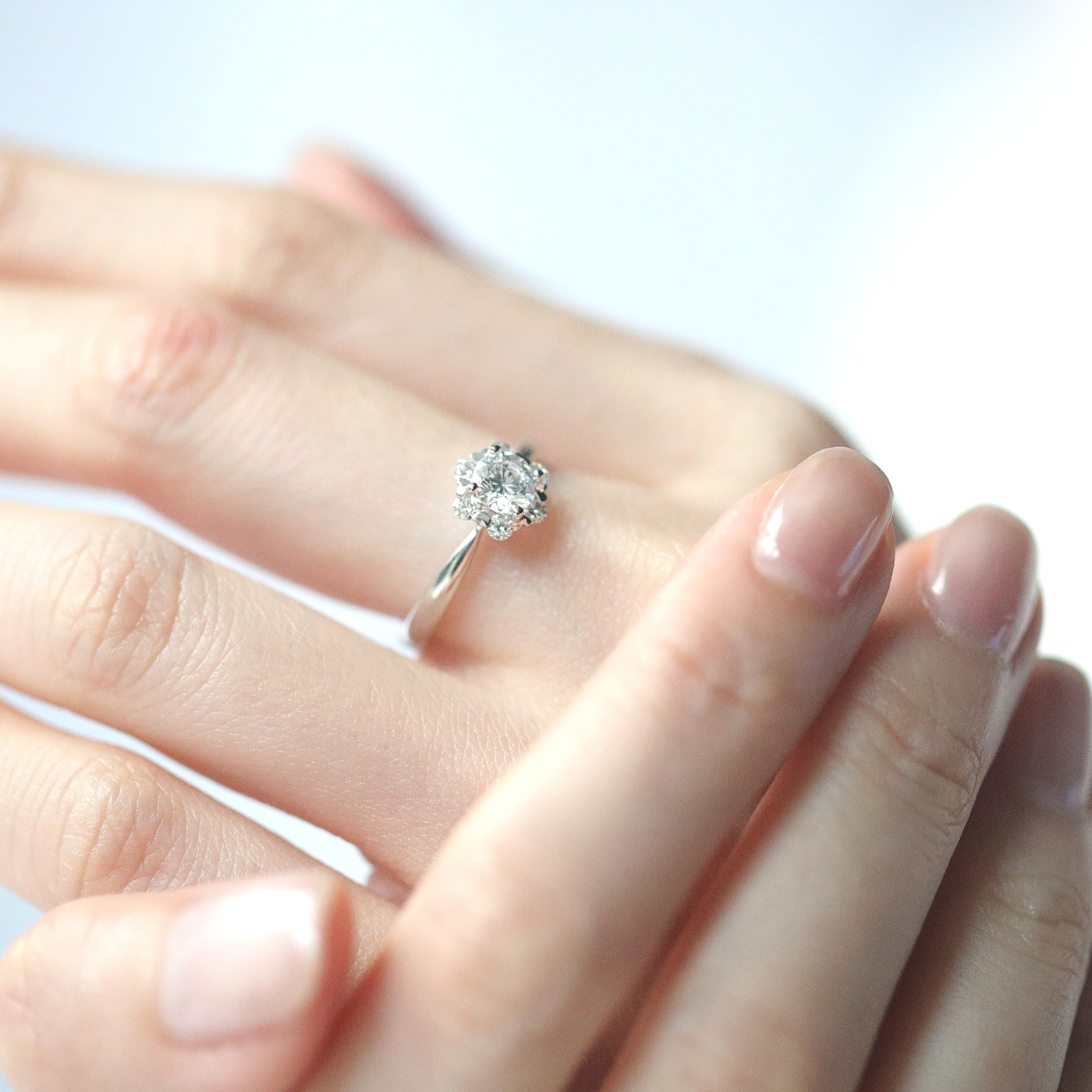 落雪情深 － GIA50分鑽石戒指