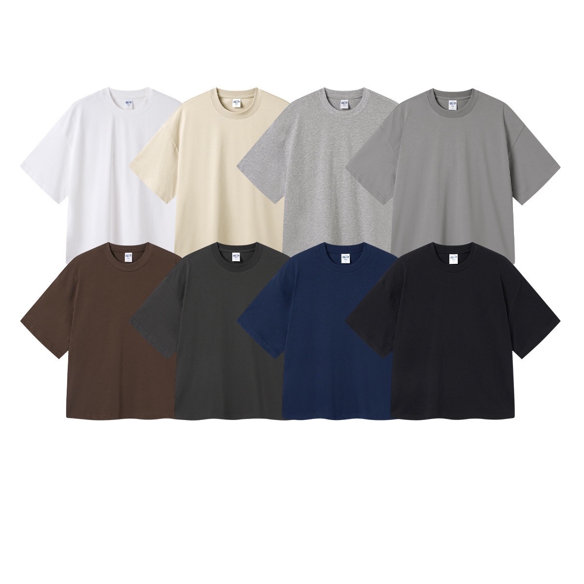 【7月新品 預購】純棉厚磅 基礎素T 寬短 BOXY短袖 8色 ART-BX100