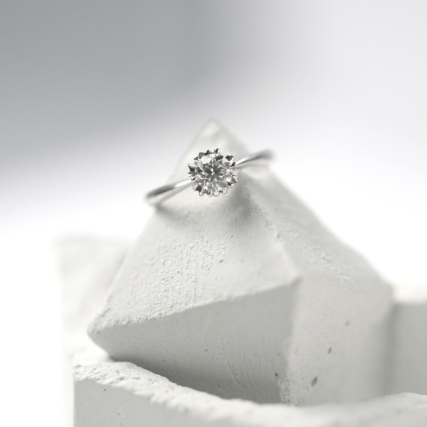 光之魔法 — GIA50分鑽石戒指