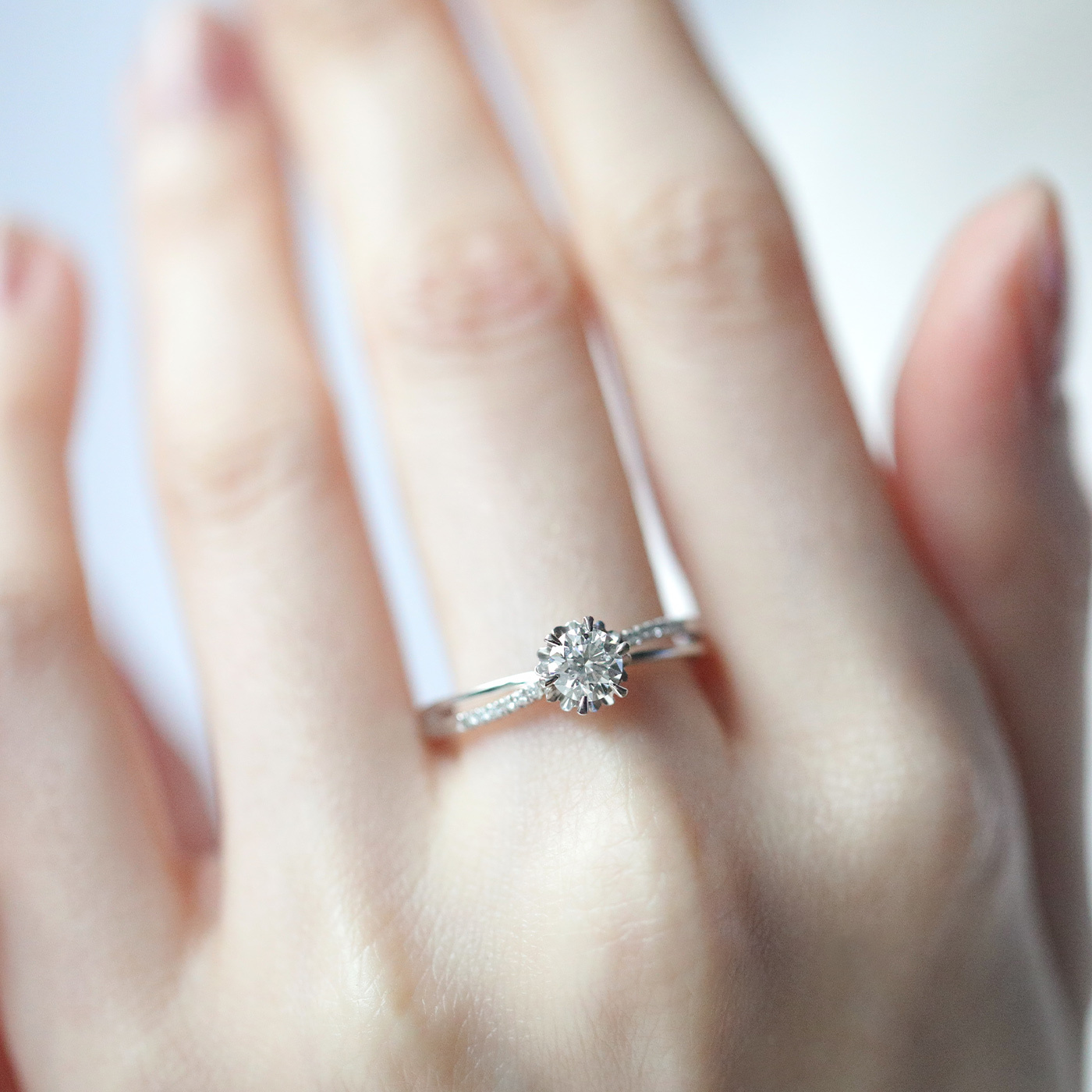 極光印記 — GIA50分鑽石戒指