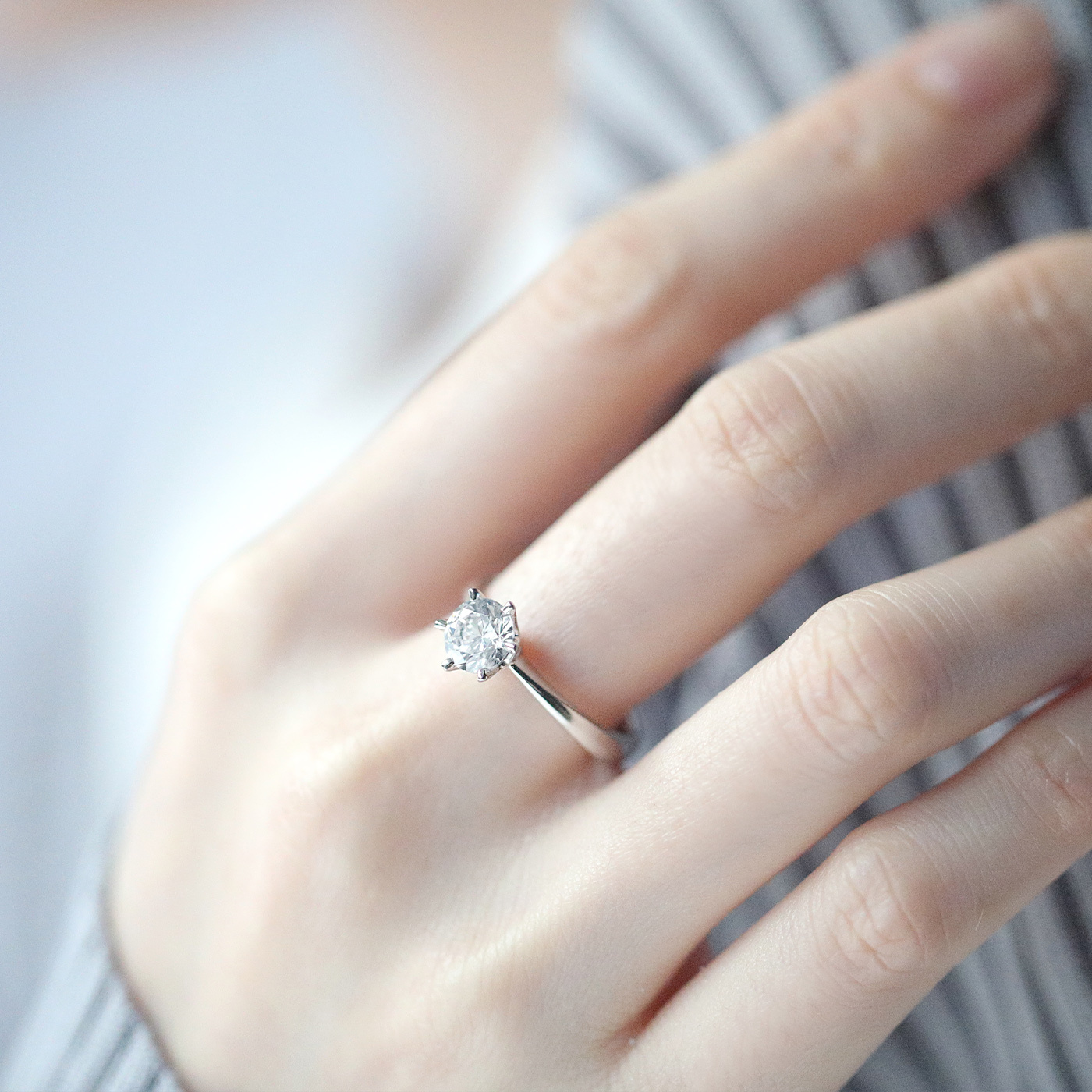 簡愛 — GIA1克拉鑽石戒指