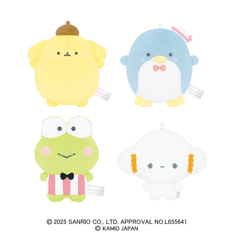 現貨┃三麗鷗 豆豆眼 Sanrio X Mochipan 聯名 吊飾 KITTY 庫洛米 大耳狗 帕恰狗 漢頓 山姆企鵝 布丁狗
