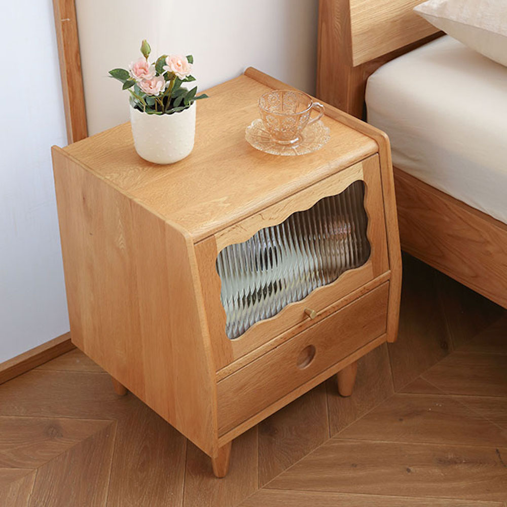 〖特惠款〗挽瀾實木床頭櫃 FP-0060
