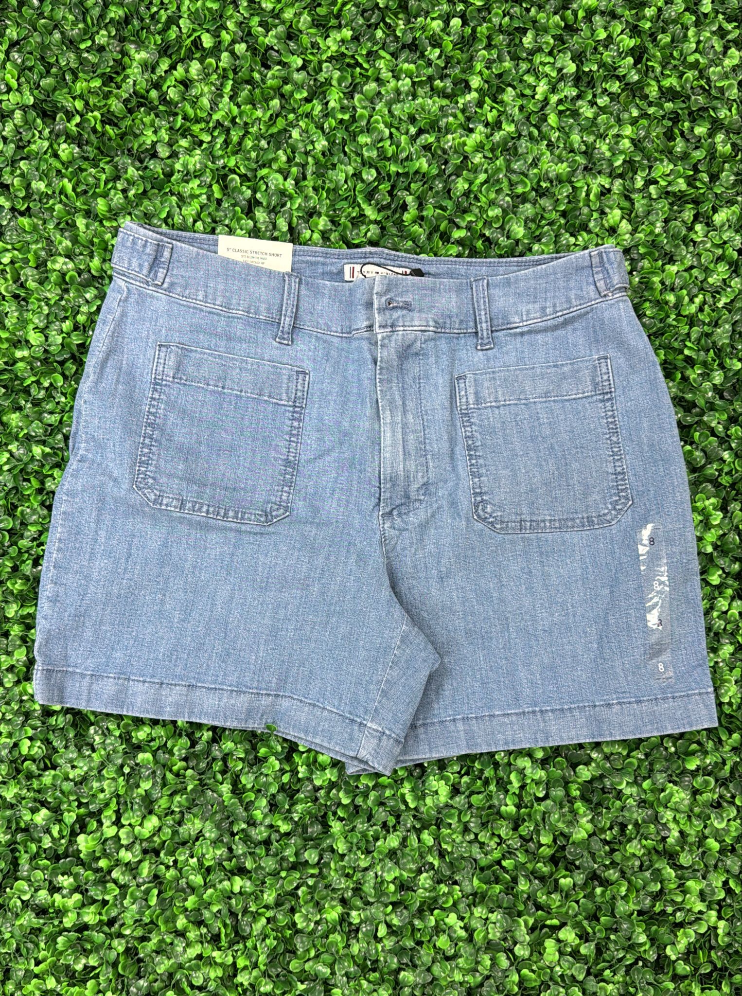 【現貨】Tommy Hilfiger LL0716904 女裝短褲 牛仔藍色 (XW04820)