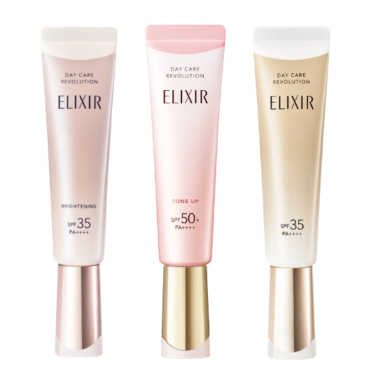 日本｜ ELIXIR 資生堂 新版 彈潤/淨白美肌乳｜35ML