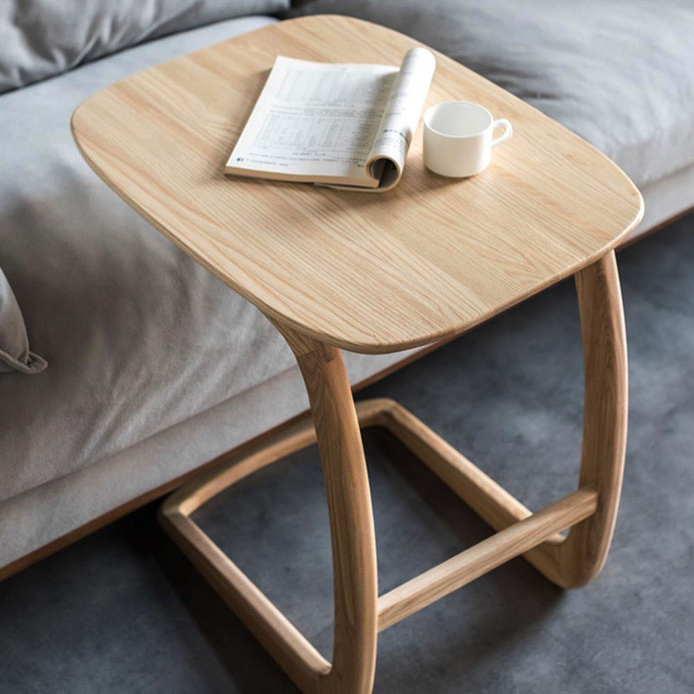 〖特惠款〗C型實木邊几 FP-0083