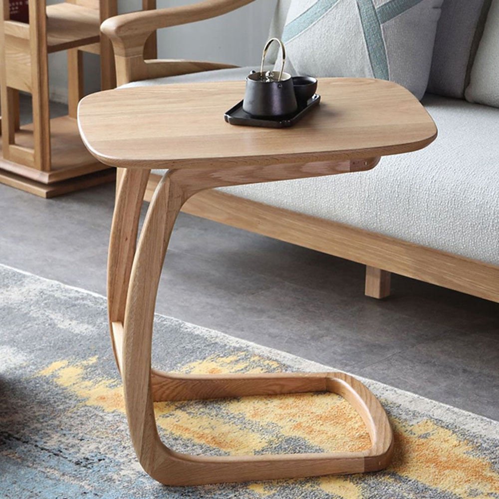 〖特惠款〗C型實木邊几 FP-0083