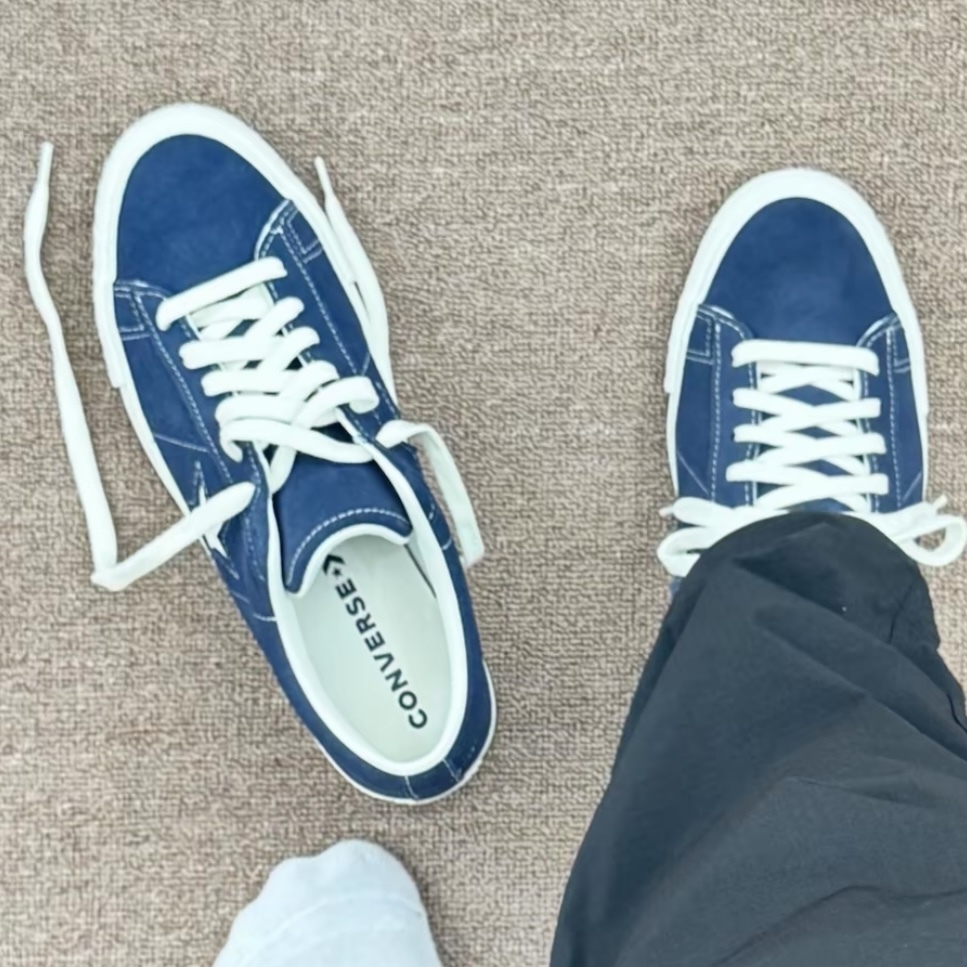 CONVERSE ONE STAR 95 OX 海軍藍 低筒 滑板鞋 休閒鞋 男 女鞋 A15097C