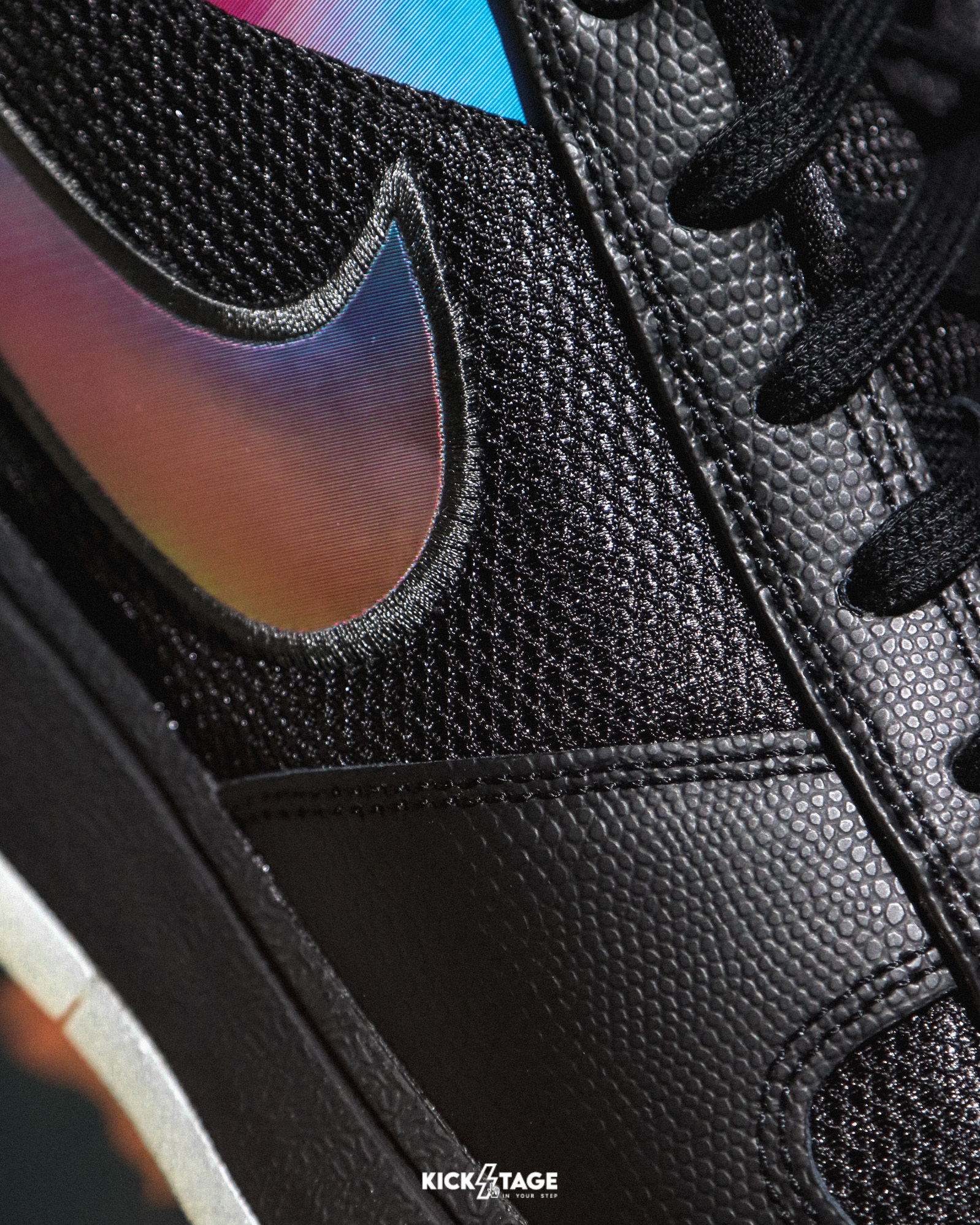 NIKE BOOK NIGHT EP 黑彩虹炫彩夜光籃球實戰鞋【IM7443-001】CHAPTER