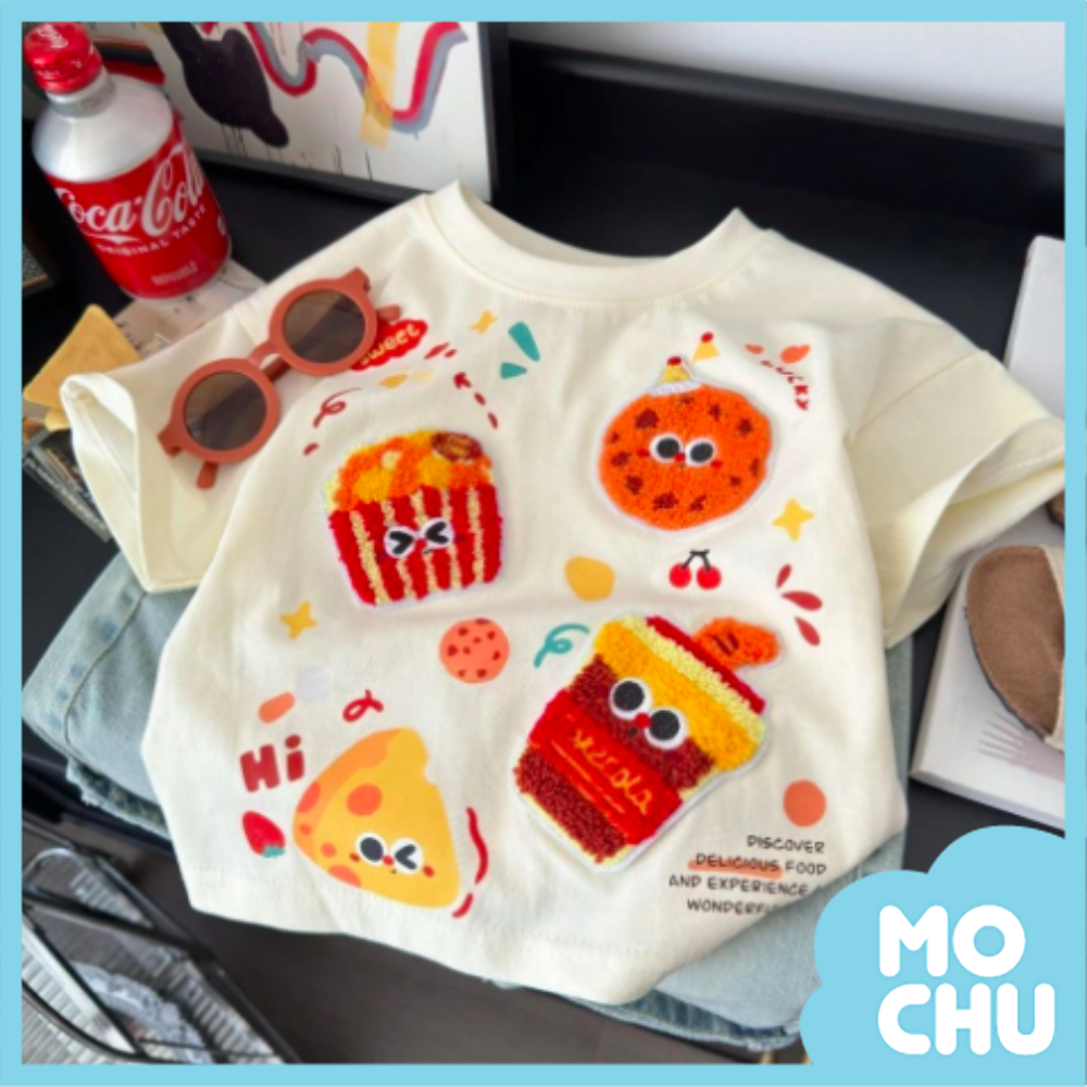 可樂造型毛毛繡親子上衣