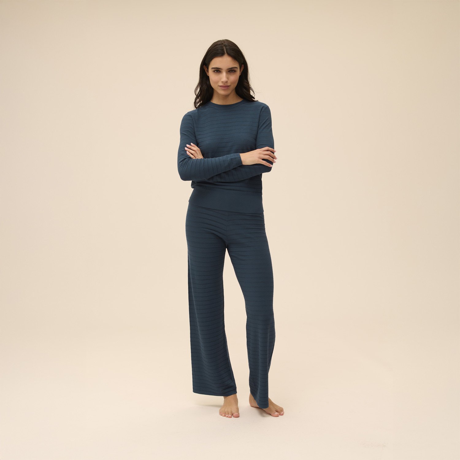 POLLEN 憧憬 毛衣 藍碧璽