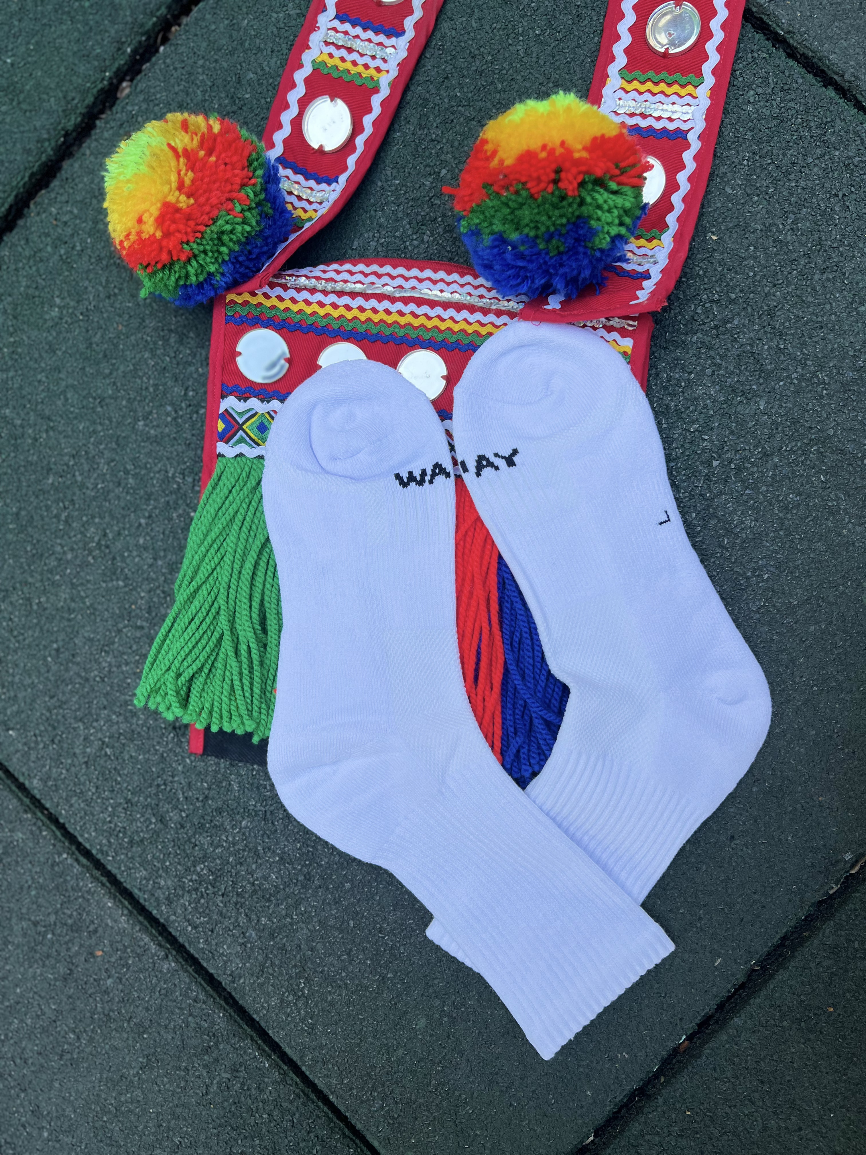 WA'AY抗菌運動機能襪-高筒