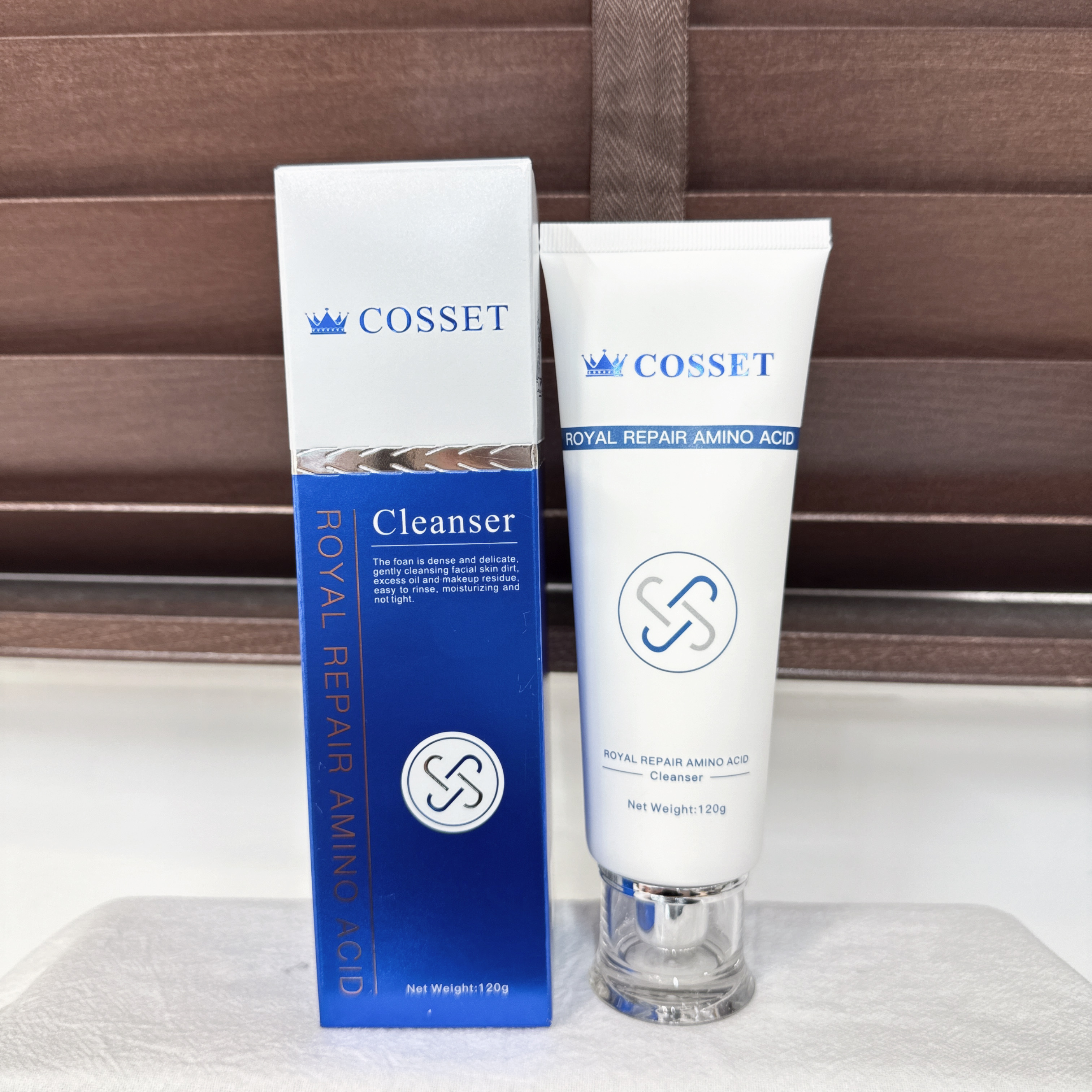 【買1送1】Cosset 修護氨基酸潔面乳 (120g) (EXP:2027.04)