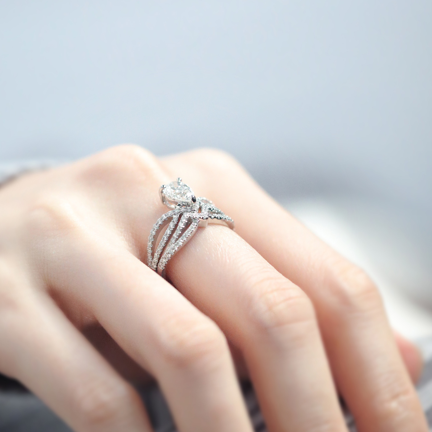 重光戀曲 — GIA1克拉鑽石戒指