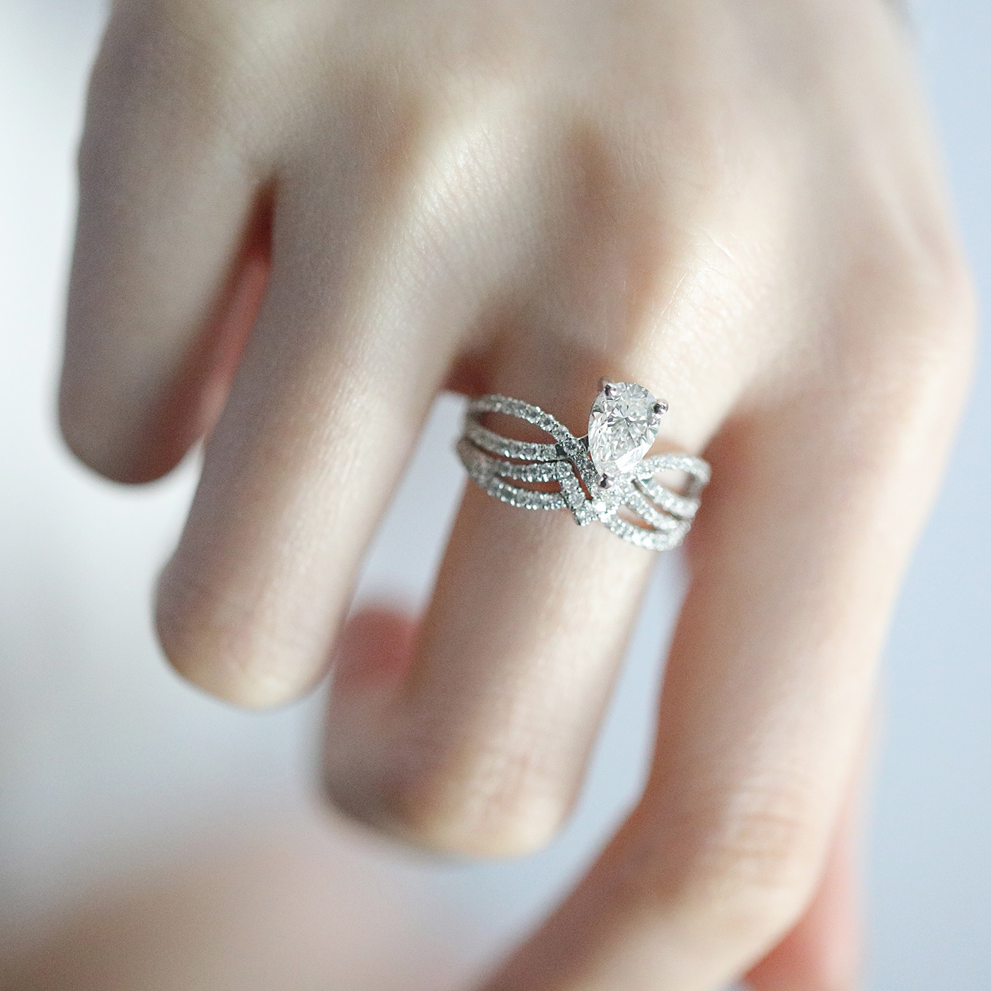 重光戀曲 — GIA1克拉鑽石戒指