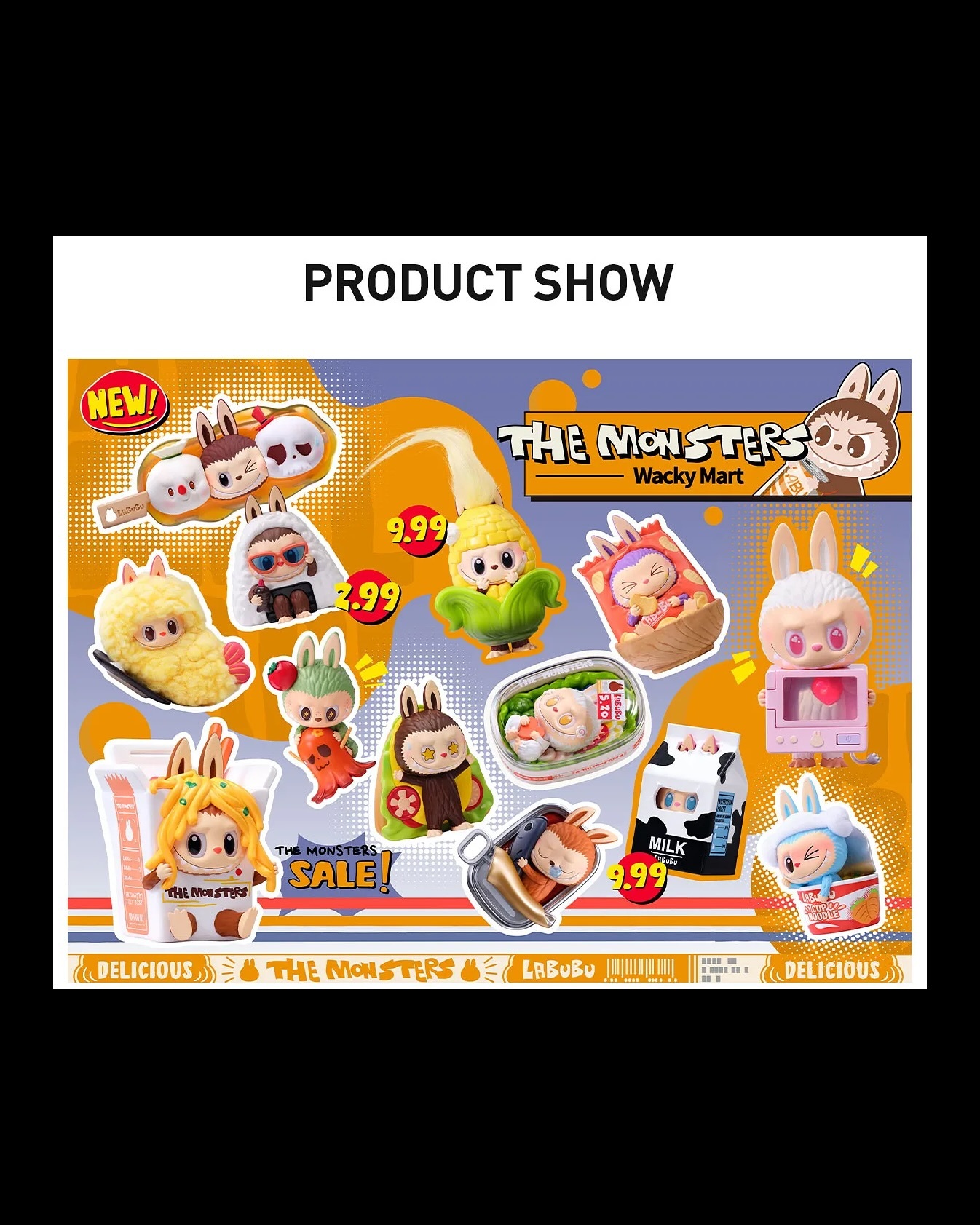 (預訂) POPMART LABUBU THE MONSTERS 怪味便利店系列手辦