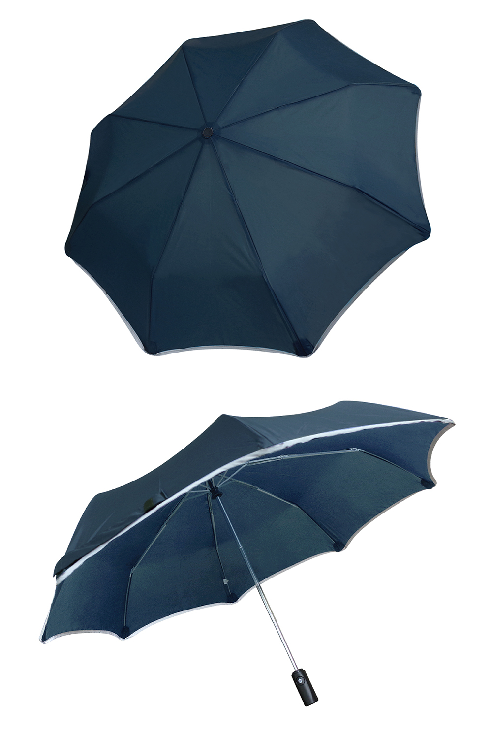 【RAINSTORY探索家系列】午夜藍抗UV個人加大自動傘