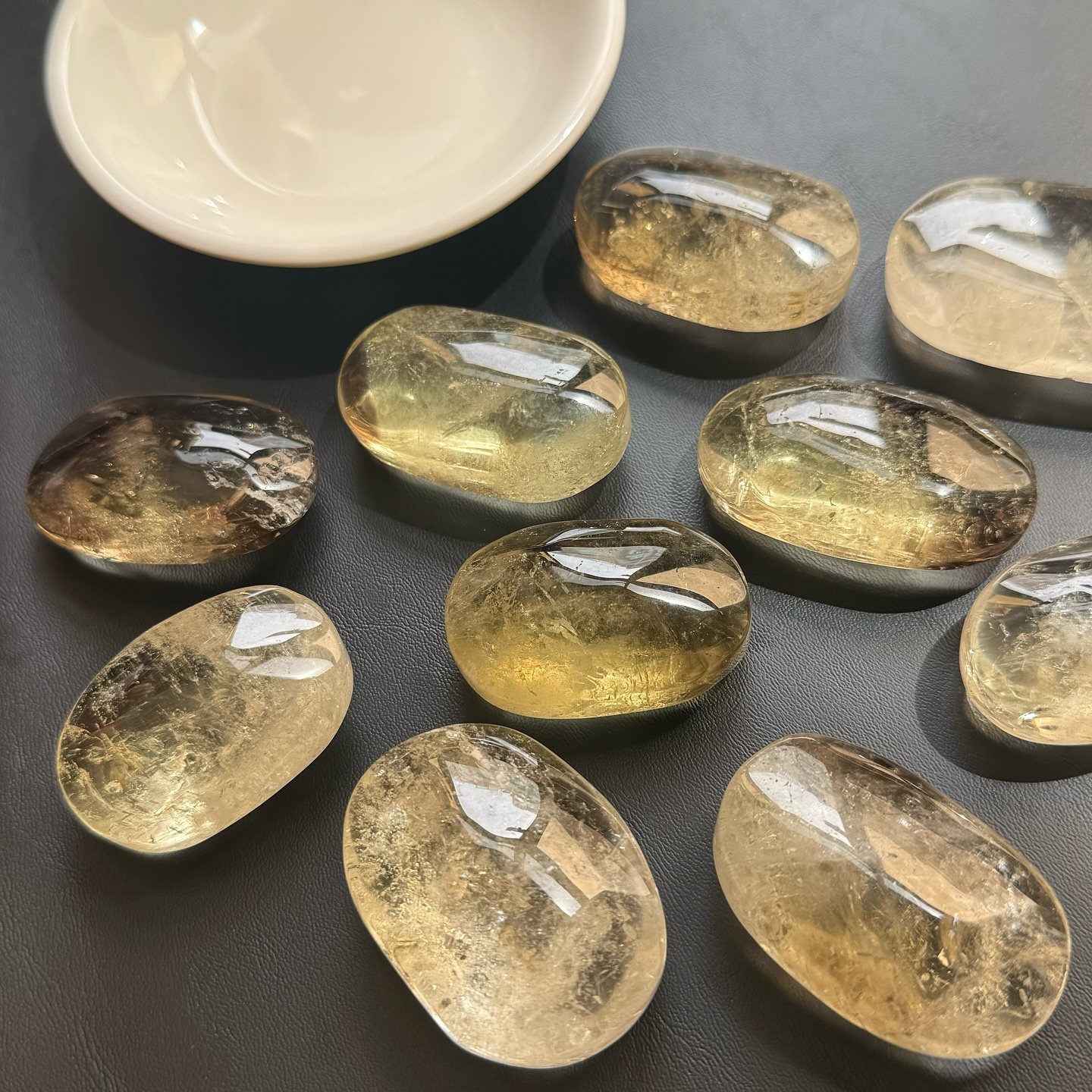 [原石] 黃水晶 水晶把玩