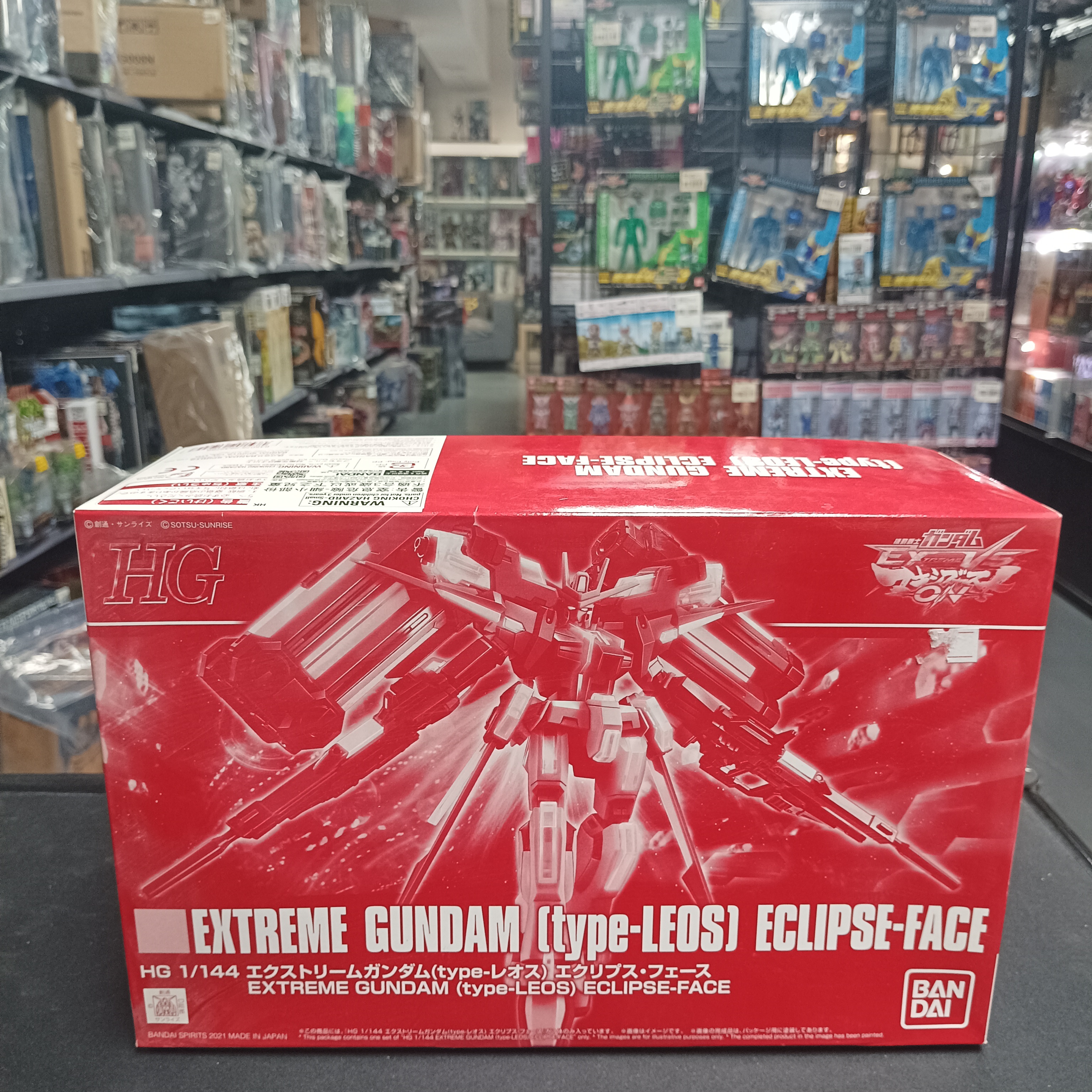 寄賣-HG 1/144 Extreme Gundam Type Leos Eclipse-Face