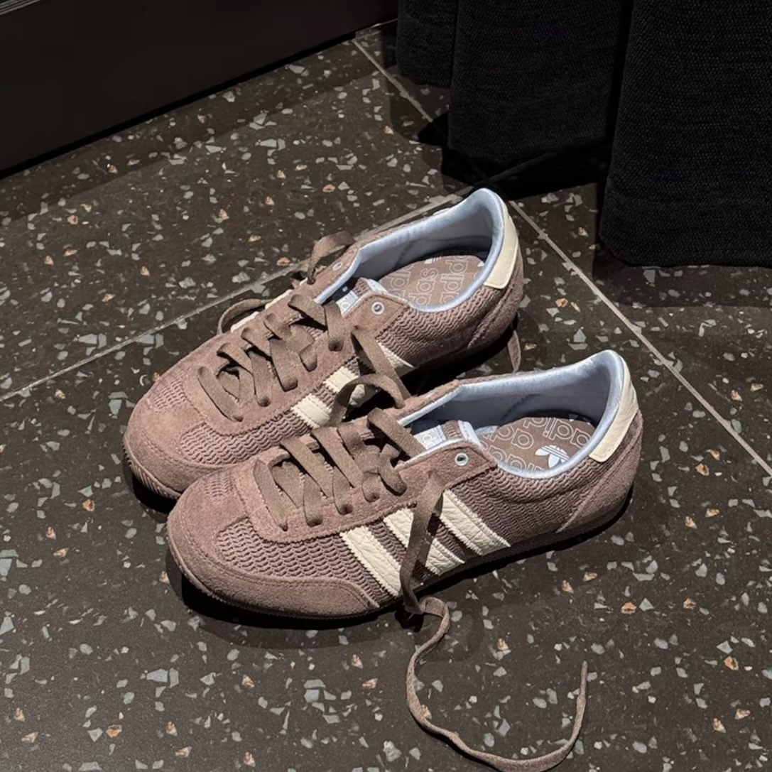 ADIDAS ORIGINALS JAPAN 編織棕 藍 舒適百搭 休閒鞋 女鞋 JR7159