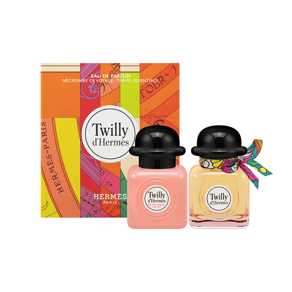 HERMES愛馬仕TWILLY香氛禮盒(淡香精50ml+髮香噴霧50ml)