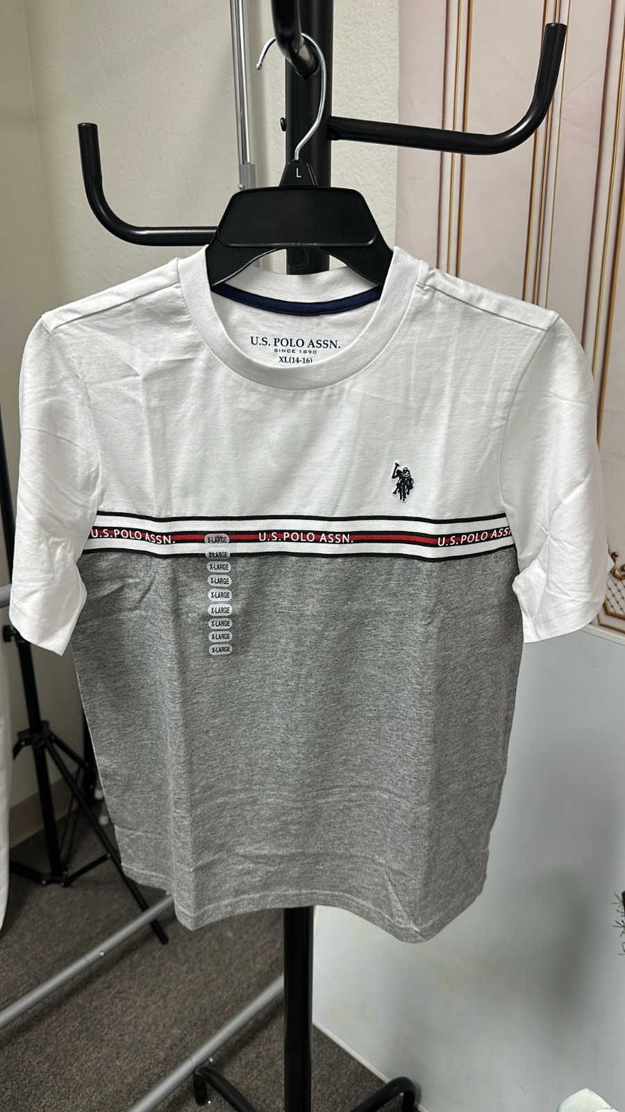 【直播】U.S. POLO ASSN LL071641 男童短袖上衣(12E0452X)