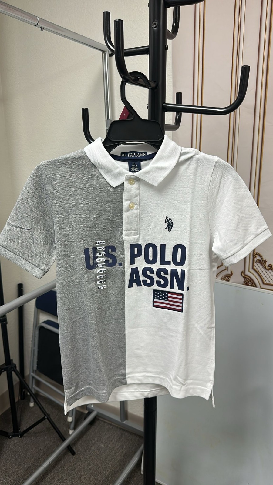 【現貨】U.S. POLO ASSN LL0716500 童裝短袖上衣 (12E0593X)