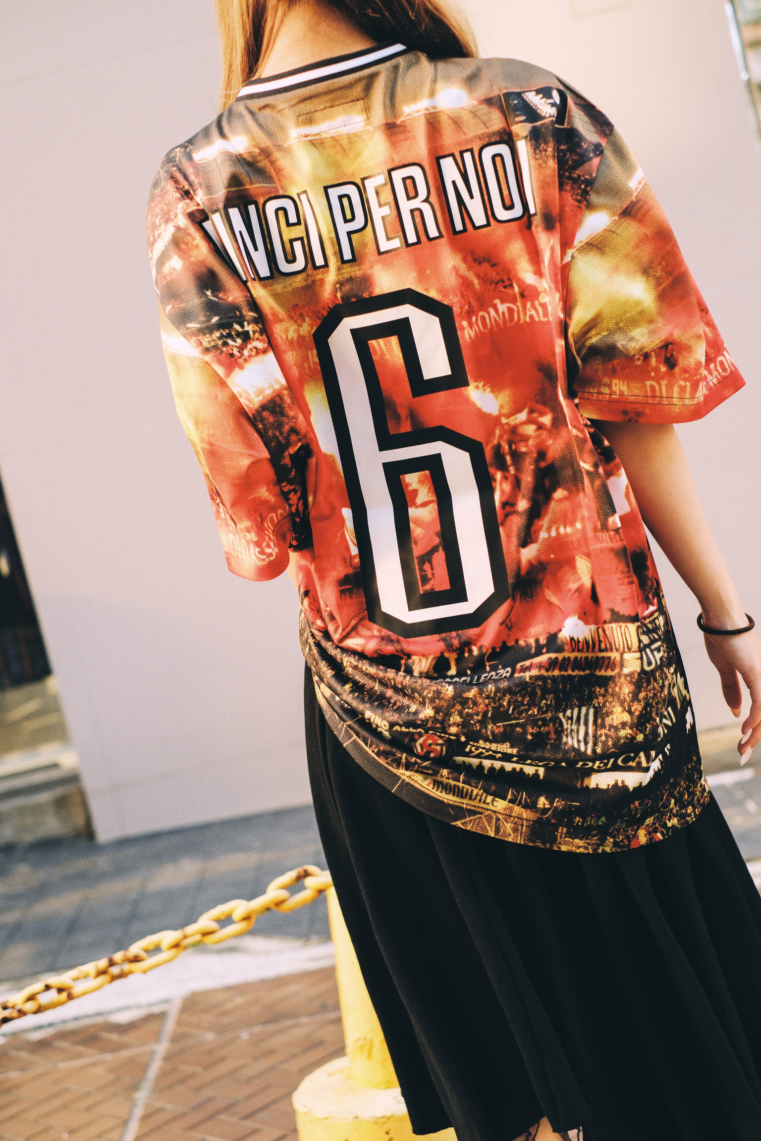 Supreme 25SS Vinci Per Noi Soccer Jersey| FLOMMARKET