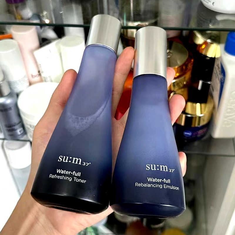 【韓國預購】YKR071604 SU:M37° 深海補濕水乳套裝 (爽膚水 50ml + 乳液 50ml)