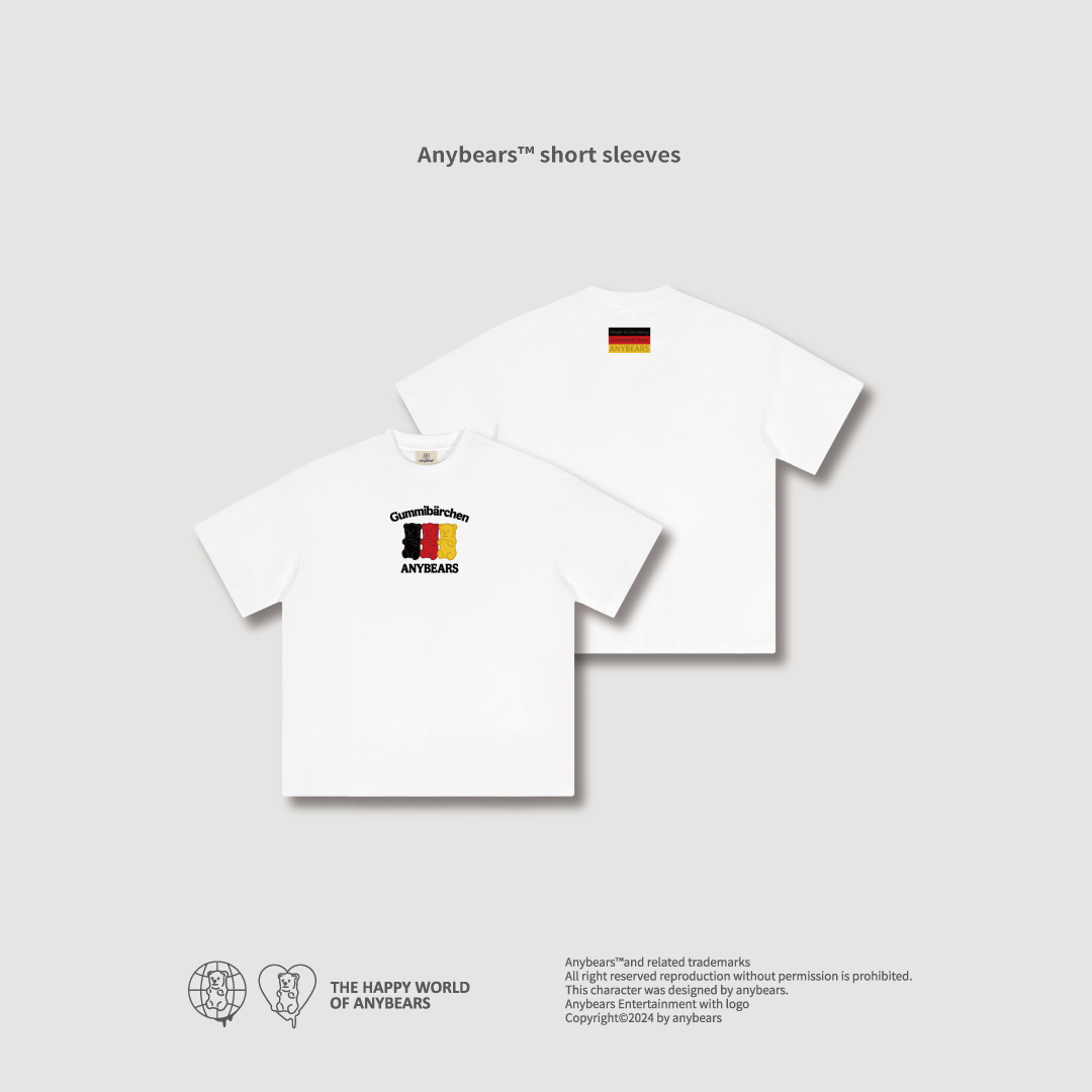 ANYBEARS® German Gummy Bears 德國軟糖熊 短T